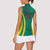 Custom Cameroon Football Women Sleeveless Polo Shirt Go Indomitable Lions - Wonder Print Shop