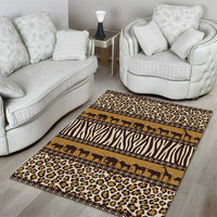 Animal Skin Mix African Pattern Area Rug