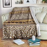 Animal Skin Mix African Pattern Blanket