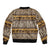 Animal Skin Mix African Pattern Bomber Jacket