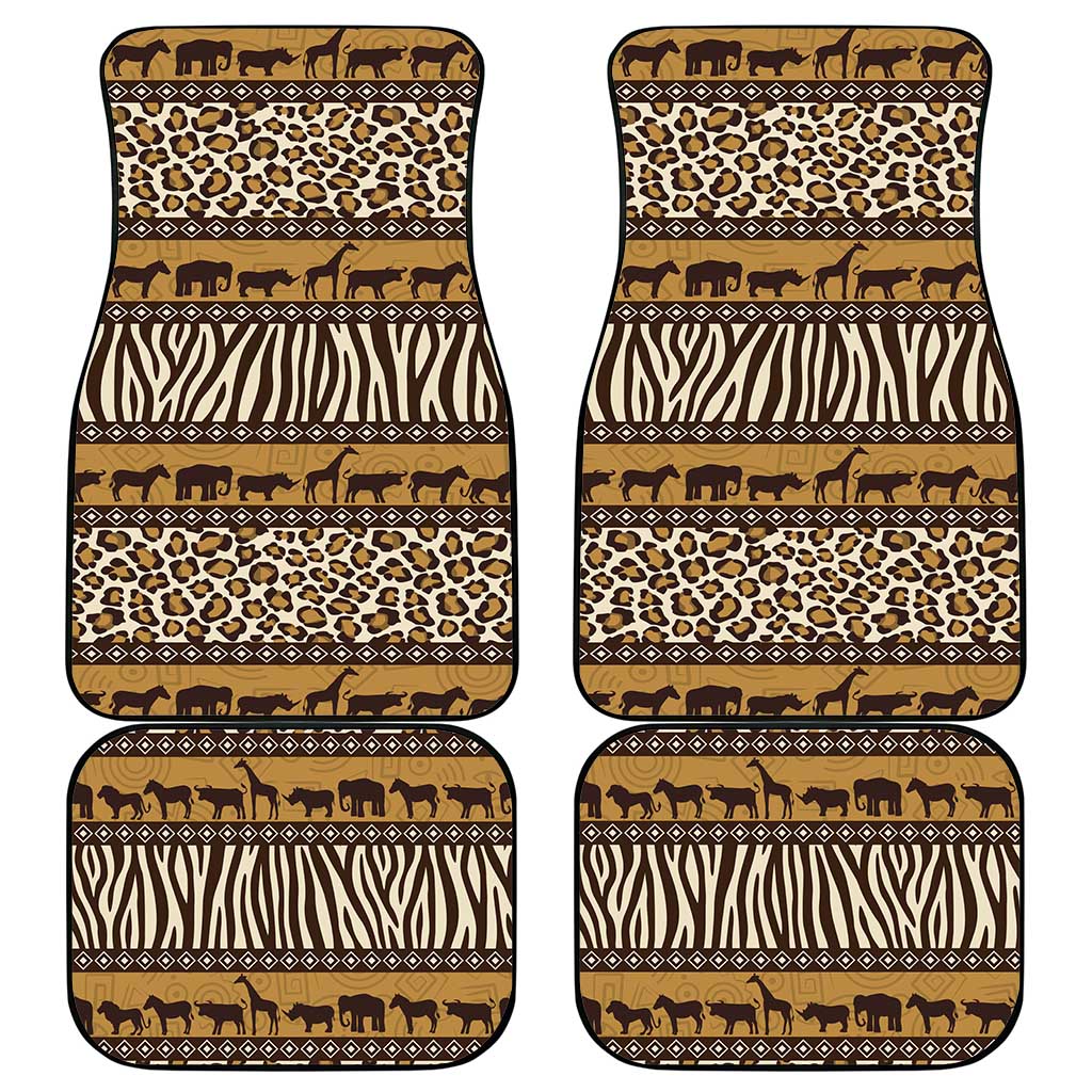 Animal Skin Mix African Pattern Car Mats