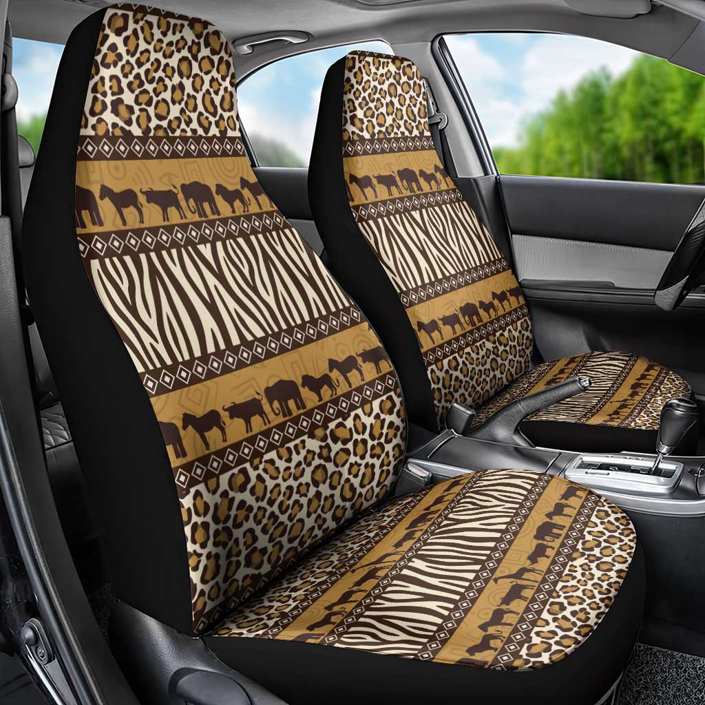 Animal Skin Mix African Pattern Car Seat Cover
