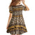 Animal Skin Mix African Pattern Family Matching Summer Maxi Dress and Hawaiian Shirt