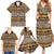 Animal Skin Mix African Pattern Family Matching Summer Maxi Dress and Hawaiian Shirt