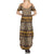 Animal Skin Mix African Pattern Family Matching Summer Maxi Dress and Hawaiian Shirt