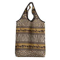 Animal Skin Mix African Pattern Grocery Bag