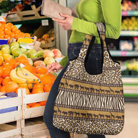 Animal Skin Mix African Pattern Grocery Bag