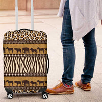 Animal Skin Mix African Pattern Luggage Cover