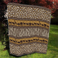 Animal Skin Mix African Pattern Quilt