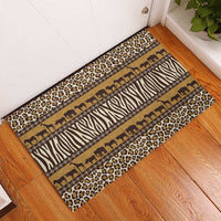 Animal Skin Mix African Pattern Rubber Doormat
