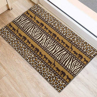 Animal Skin Mix African Pattern Rubber Doormat