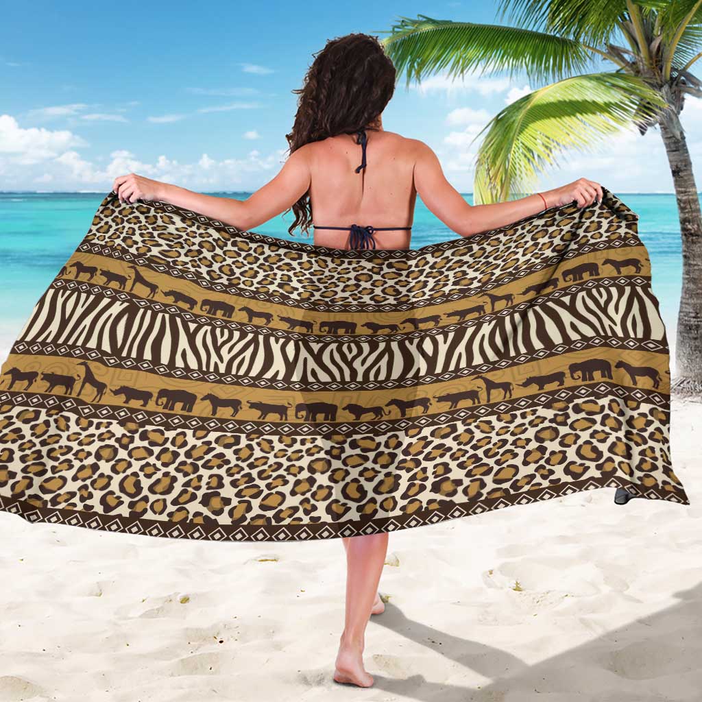 Animal Skin Mix African Pattern Sarong