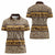 Animal Skin Mix African Pattern Women Polo Shirt