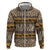 Animal Skin Mix African Pattern Zip Hoodie