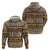 Animal Skin Mix African Pattern Zip Hoodie