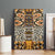 African Tribal Pattern With Wild Animal Skins Canvas Wall Art