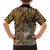 African Tribal Pattern With Wild Animal Skins Family Matching Summer Maxi Dress and Hawaiian Shirt
