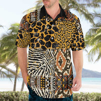 African Tribal Pattern With Wild Animal Skins Hawaiian Shirt