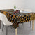 African Tribal Pattern With Wild Animal Skins Tablecloth