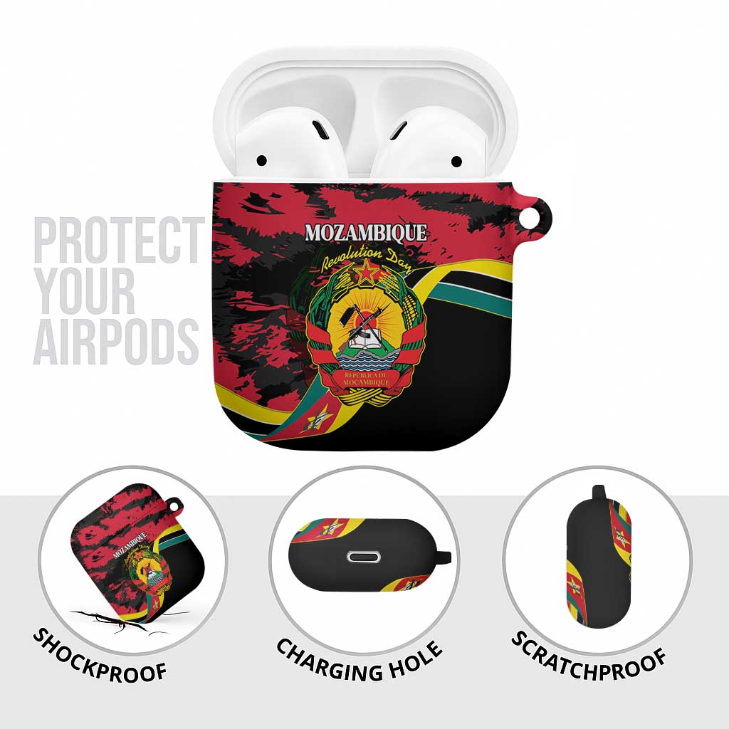 Mozambique Revolution Day AirPods Case Coat Of Arms FRELIMO - Wonder Print Shop