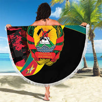 Mozambique Revolution Day Beach Blanket Coat Of Arms FRELIMO - Wonder Print Shop