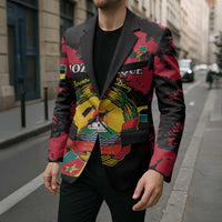 Personalized Mozambique Revolution Day Blazer Coat Of Arms FRELIMO - Wonder Print Shop