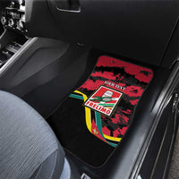 Mozambique Revolution Day Car Mats Coat Of Arms FRELIMO - Wonder Print Shop