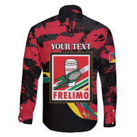 Personalized Mozambique Revolution Day Family Matching Puletasi and Hawaiian Shirt Coat Of Arms FRELIMO - Wonder Print Shop