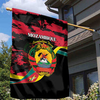 Mozambique Revolution Day Garden Flag Coat Of Arms FRELIMO - Wonder Print Shop