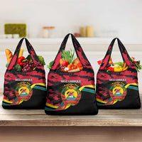 Mozambique Revolution Day Grocery Bag Coat Of Arms FRELIMO - Wonder Print Shop