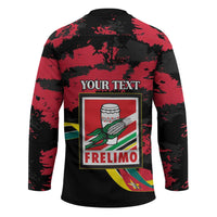 Personalized Mozambique Revolution Day Hockey Jersey Coat Of Arms FRELIMO - Wonder Print Shop