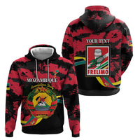 Personalized Mozambique Revolution Day Hoodie Coat Of Arms FRELIMO - Wonder Print Shop