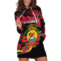 Personalized Mozambique Revolution Day Hoodie Dress Coat Of Arms FRELIMO - Wonder Print Shop