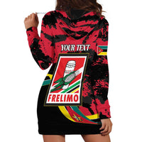 Personalized Mozambique Revolution Day Hoodie Dress Coat Of Arms FRELIMO - Wonder Print Shop