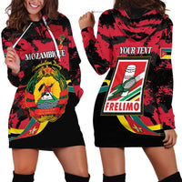 Personalized Mozambique Revolution Day Hoodie Dress Coat Of Arms FRELIMO - Wonder Print Shop