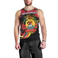 Personalized Mozambique Revolution Day Men Tank Top Coat Of Arms FRELIMO - Wonder Print Shop