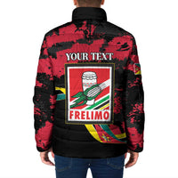 Personalized Mozambique Revolution Day Padded Jacket Coat Of Arms FRELIMO - Wonder Print Shop