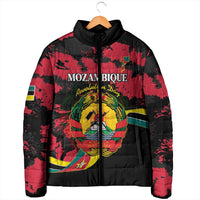 Personalized Mozambique Revolution Day Padded Jacket Coat Of Arms FRELIMO - Wonder Print Shop