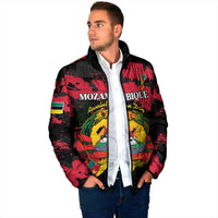 Personalized Mozambique Revolution Day Padded Jacket Coat Of Arms FRELIMO - Wonder Print Shop