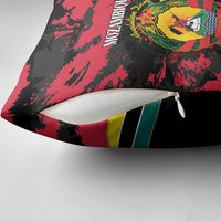 Mozambique Revolution Day Pillow Cover Coat Of Arms FRELIMO - Wonder Print Shop