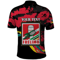 Personalized Mozambique Revolution Day Polo Shirt Coat Of Arms FRELIMO - Wonder Print Shop