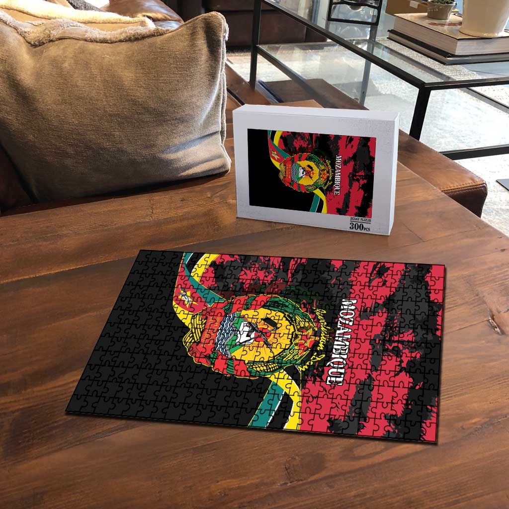 Mozambique Revolution Day Puzzle Coat Of Arms FRELIMO - Wonder Print Shop