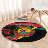 Mozambique Revolution Day Round Carpet Coat Of Arms FRELIMO - Wonder Print Shop