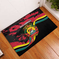 Mozambique Revolution Day Rubber Doormat Coat Of Arms FRELIMO - Wonder Print Shop