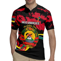 Personalized Mozambique Revolution Day Rugby Jersey Coat Of Arms FRELIMO - Wonder Print Shop