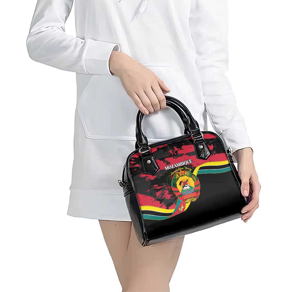 Mozambique Revolution Day Shoulder Handbag Coat Of Arms FRELIMO - Wonder Print Shop