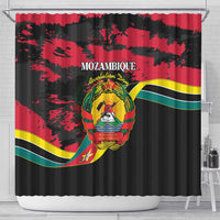 Mozambique Revolution Day Shower Curtain Coat Of Arms FRELIMO - Wonder Print Shop
