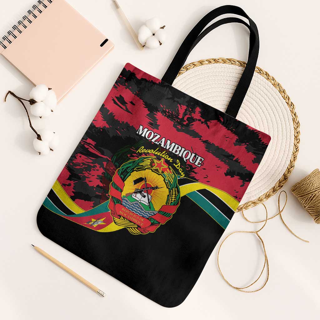 Mozambique Revolution Day Tote Bag Coat Of Arms FRELIMO - Wonder Print Shop