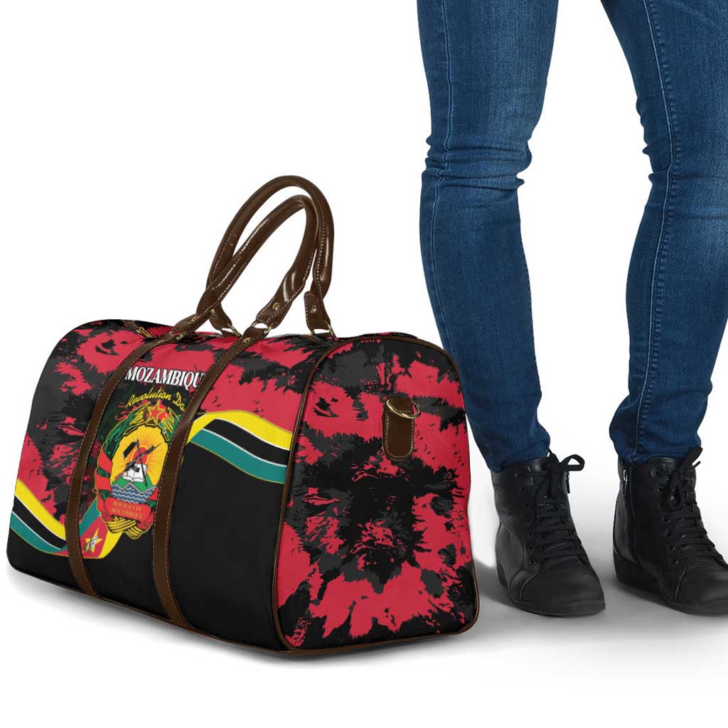 Mozambique Revolution Day Travel Bag Coat Of Arms FRELIMO - Wonder Print Shop