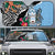 Botswana Independence Day Auto Sun Shade Coat Of Arms Devils Claw - Wonder Print Shop